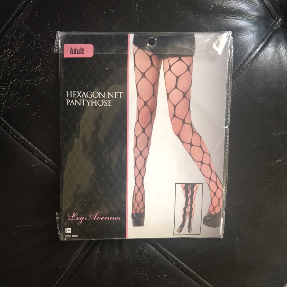 Hexagon net pantyhose